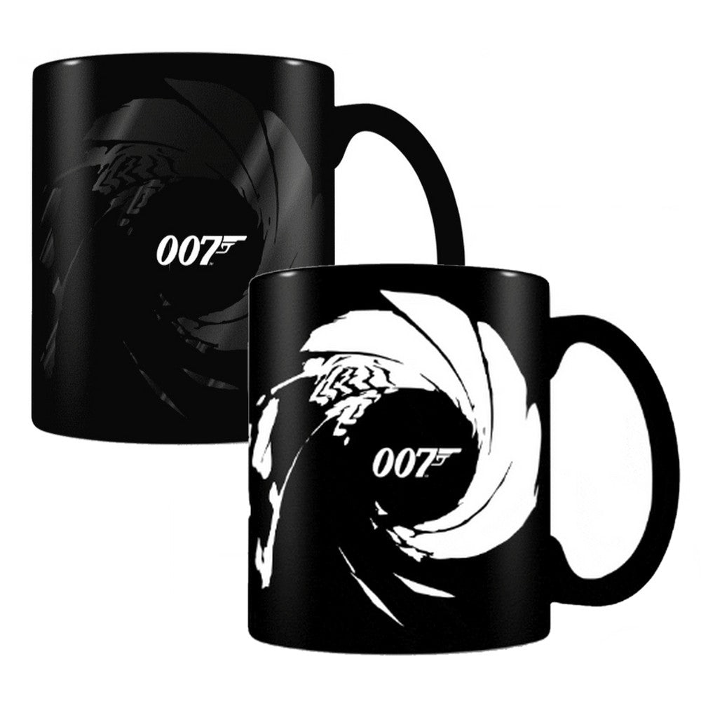 MUG HEAT CHANGE JAMES BOND GUNBARREL
