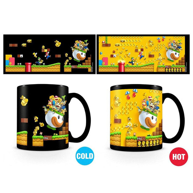 MUG HEAT CHANGE SUPER MARIO GOLD COIN RUSH