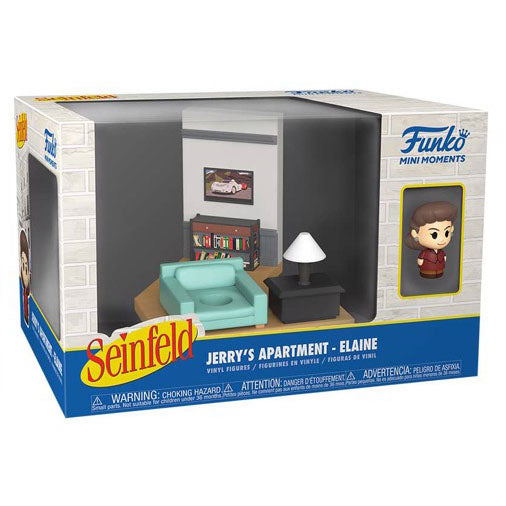 FUNKO MINI MOMENTS! TELEVISION SEINFELD JERRY’S APARTMENT – ELAINE