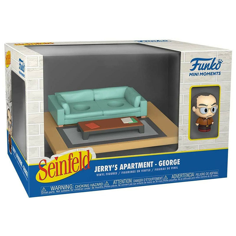 FUNKO MINI MOMENTS! TELEVISION SEINFELD JERRY’S APARTMENT – GEORGE