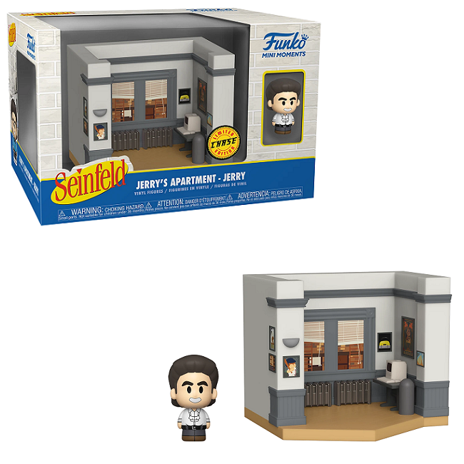 FUNKO MINI MOMENTS! TELEVISION SEINFELD JERRY’S APARTMENT – JERRY LIMITED CHASE EDITION