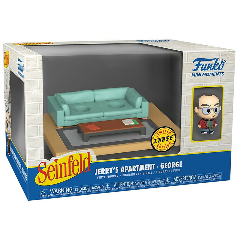 FUNKO MINI MOMENTS! TELEVISION SEINFELD JERRY’S APARTMENT – GEORGE LIMITED CHASE EDITION