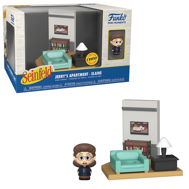 FUNKO MINI MOMENTS! TELEVISION SEINFELD JERRY’S APARTMENT – ELAINE LIMITED CHASE EDITION