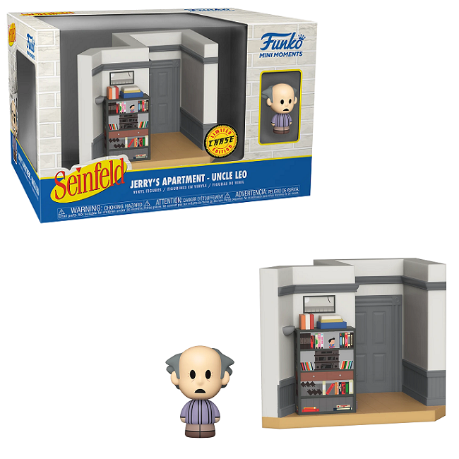 FUNKO MINI MOMENTS! TELEVISION SEINFELD JERRY’S APARTMENT – UNCLE LEO LIMITED CHASE EDITION