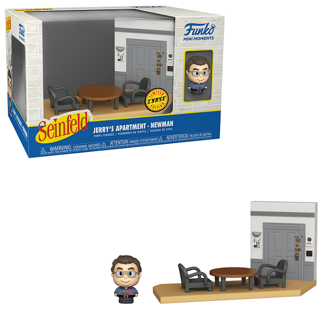 FUNKO MINI MOMENTS! TELEVISION SEINFELD JERRY’S APARTMENT – NEWMAN LIMITED CHASE EDITION