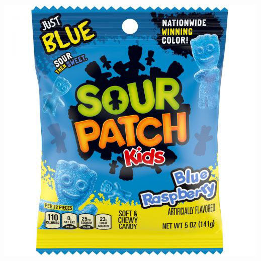 SOUR PATCH KIDS BLUE RASPBERRY 142g