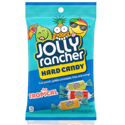 JOLLY RANCHER HARD CANDY TROPICAL 198g