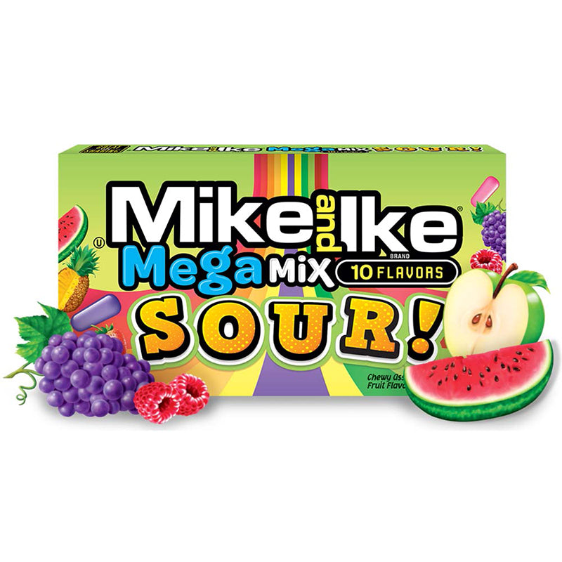 MIKE AND IKE MEGA MIX SOUR 141g