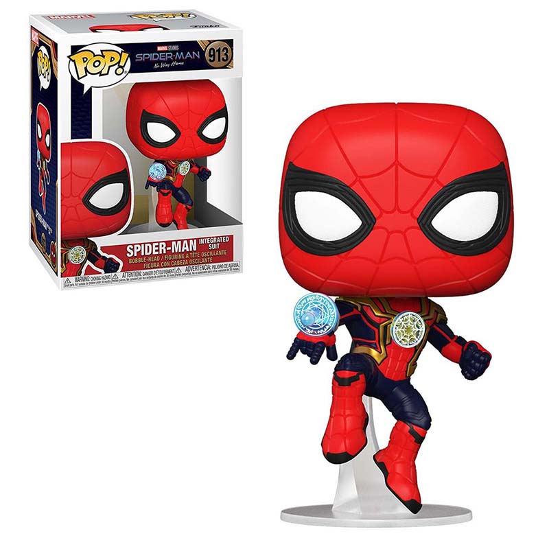 FUNKO POP! MARVEL SPIDER-MAN NO WAY HOME SPIDER-MAN INTEGRATED SUIT no913