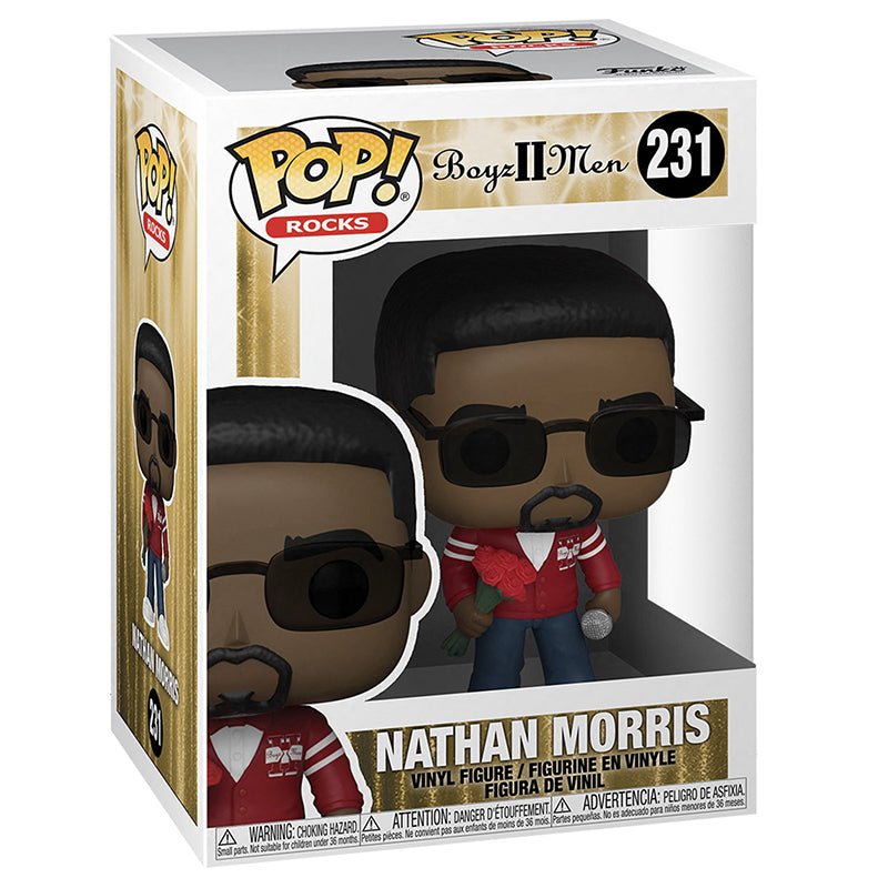 FUNKO POP! ROCKS BOYS II MEN NATHAN MORRIS no231
