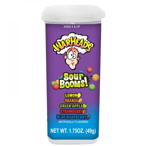 WARHEADS SOUR BOOMS 49g