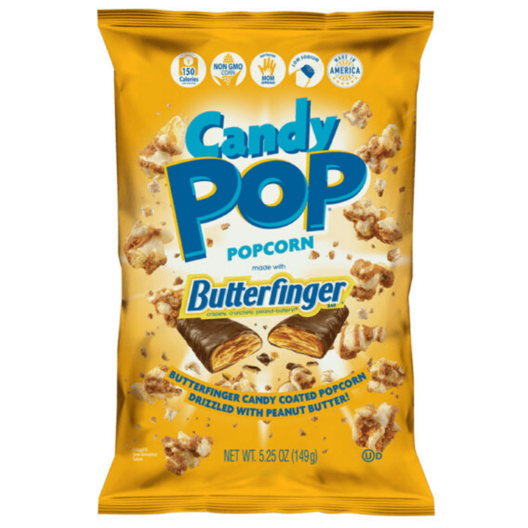 POPCORN CANDY POP BUTTERFINGER 149g
