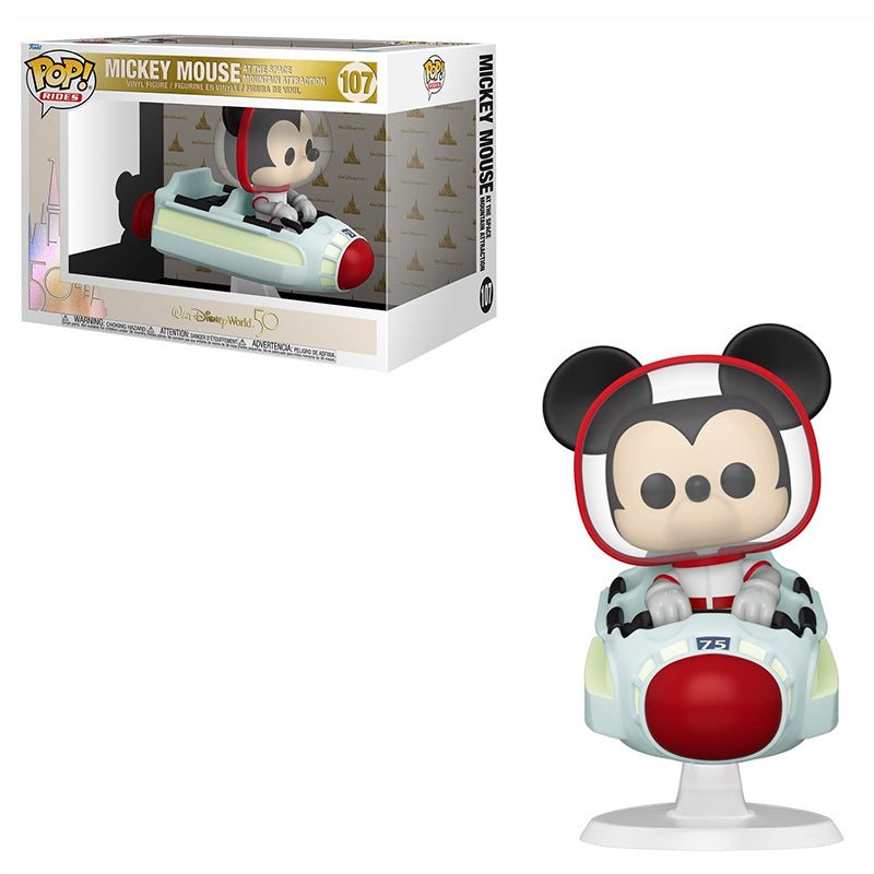 FUNKO POP! DISNEY WALT DISNEY WORLD 50 MICKEY MOUSE AT THE SPACE MOUNTAIN ATTRACTION no107