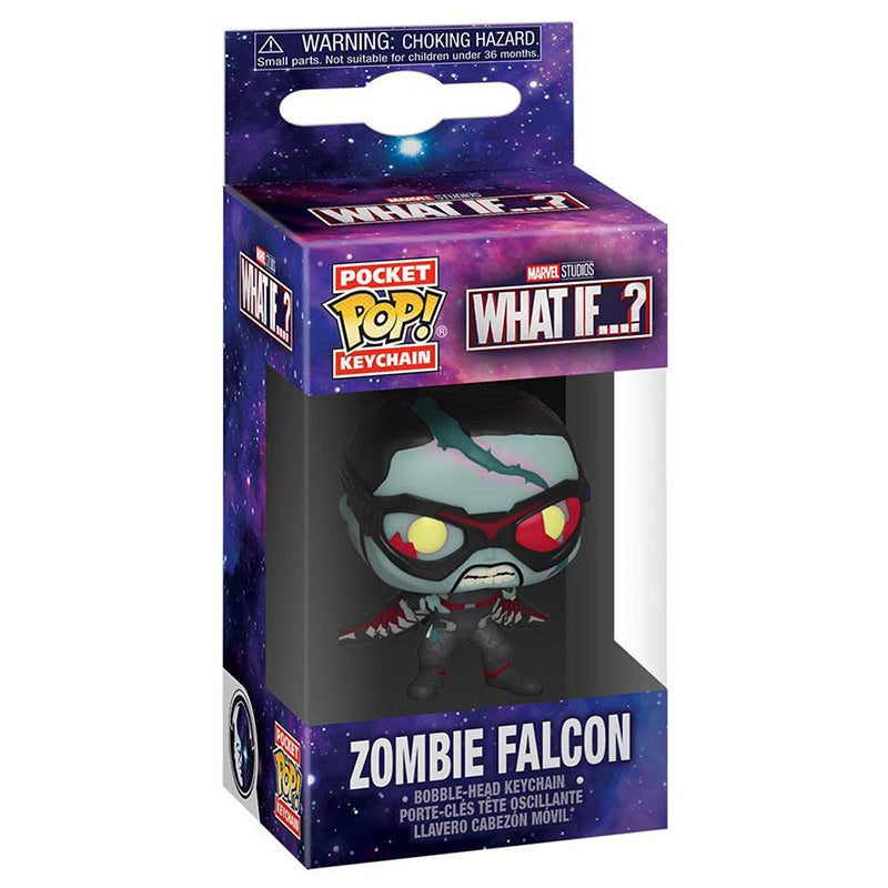 NYCKELRING FUNKO POP! MARVEL WHAT IF ZOMBIE FALCON