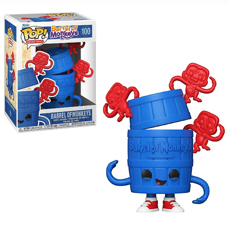 FUNKO POP! RETRO TOYS BARREL OF MONKEYS no100
