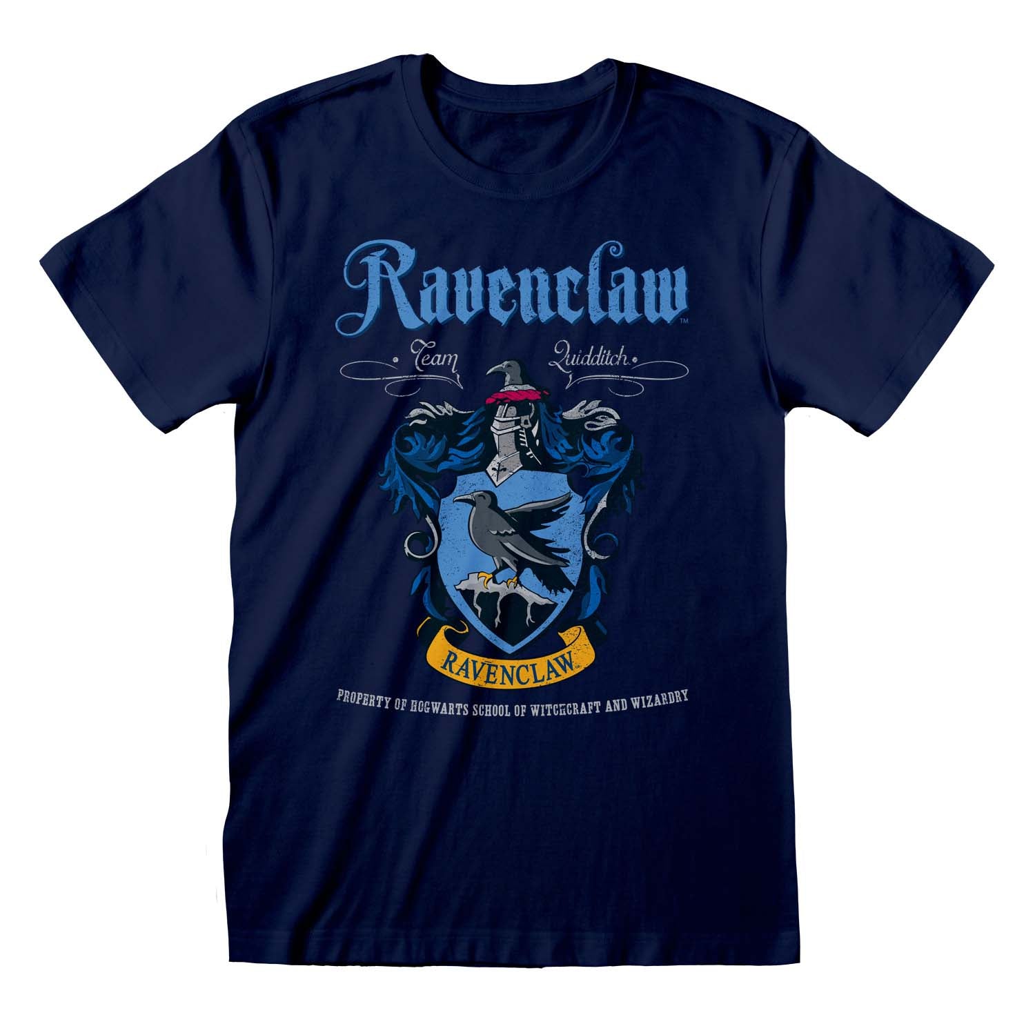 T-SHIRT HARRY POTTER RAVENCLAW BLUE CREST