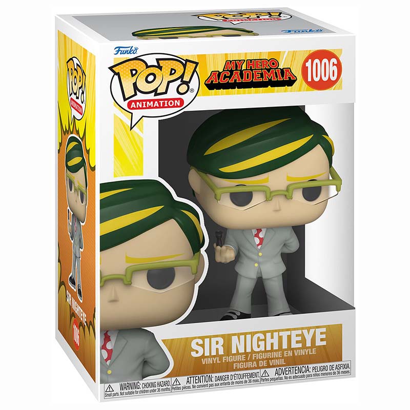 FUNKO POP! ANIMATION MY HERO ACADEMIA SIR NIGHTEYE no1006