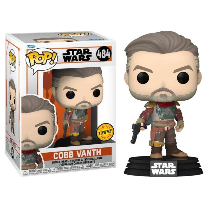 FUNKO POP! STAR WARS THE MANDALORIAN COBB VANTH CHASE no484