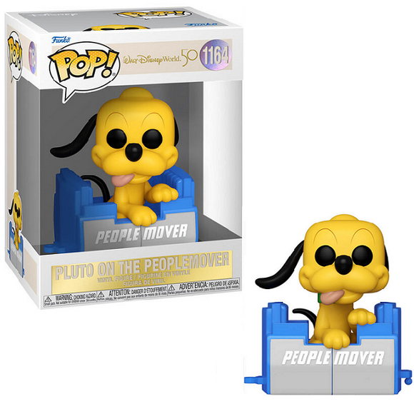 FUNKO POP! DISNEY WALT DISNEY WORLD 50 PLUTO ON THE PEOPLEMOVER no1164