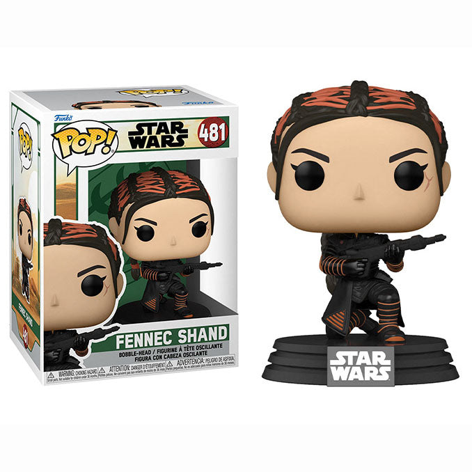 FUNKO POP! STAR WARS THE BOOK OF BOBA FETT FENNEC SHAND no481