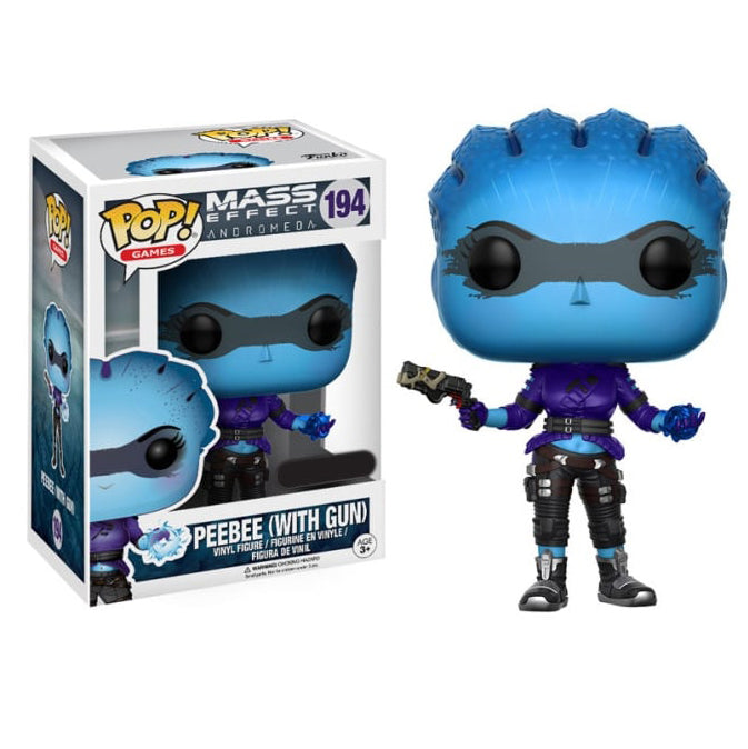 POP! GAMES MASS EFFECT PEEBEE WITH GUN no194
