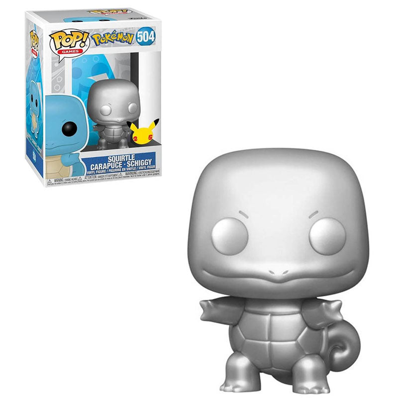 FUNKO POP! GAMES POKÉMON SQUIRTLE CARAPUCE SCHIGGY no504