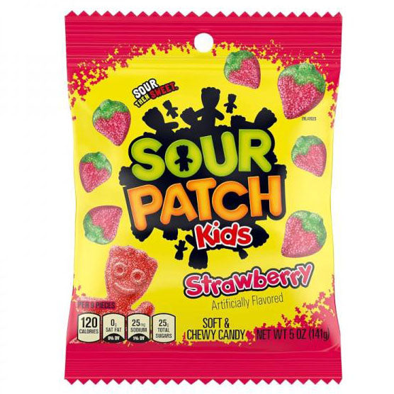 SOUR PATCH KIDS STRAWBERRY 141g