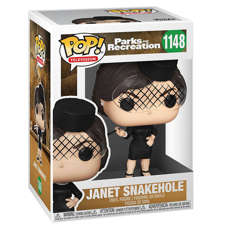 FUNKO POP! TELEVISION PARKS AND RECREATION JANET SNAKEHOLE no1148
