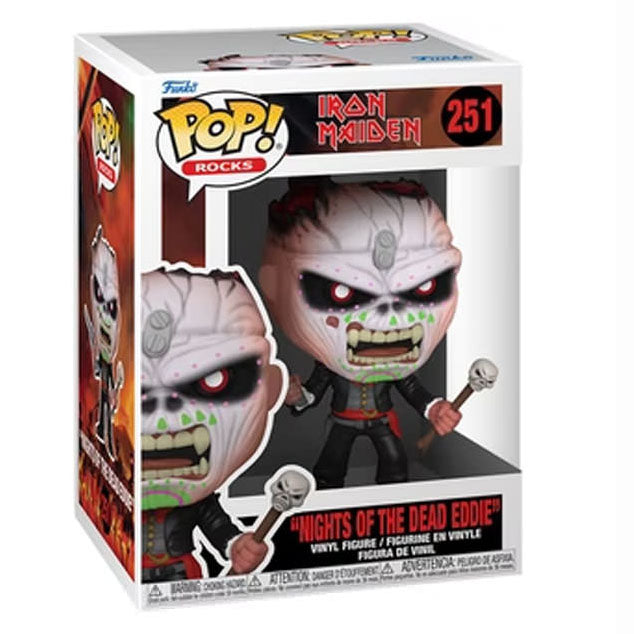 FUNKO POP! ROCKS IRON MAIDEN NIGHTS OF THE DEAD EDDIE no251