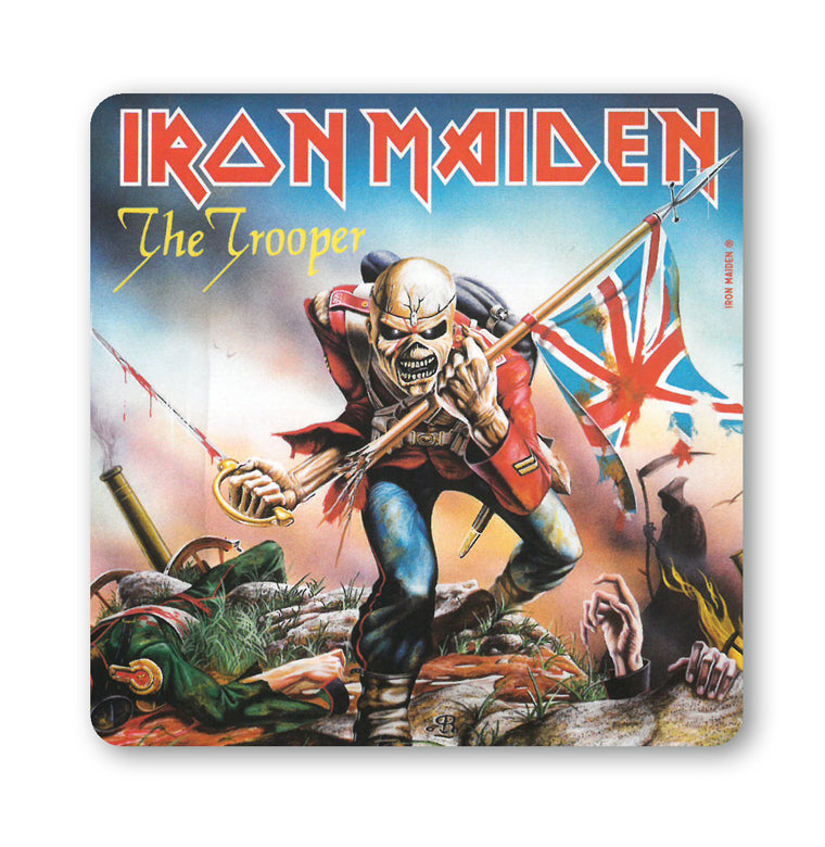 COASTER IRON MAIDEN THE TROOPER