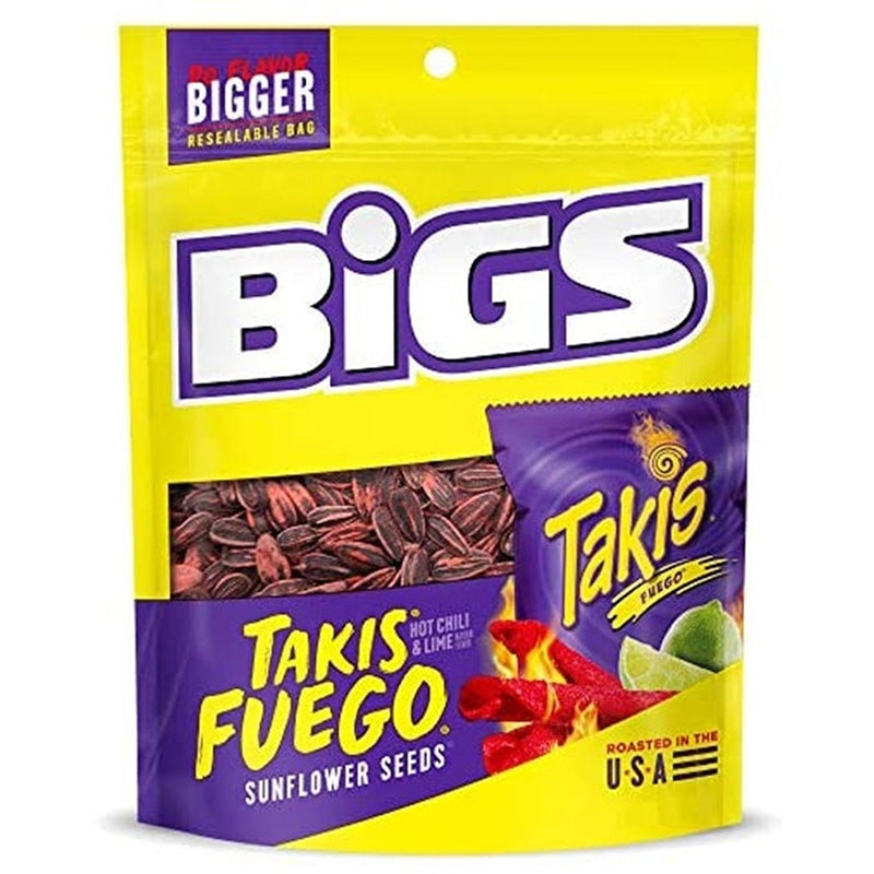 BIGS SUNFLOWER SEEDS TAKIS FUEGO 152g