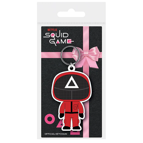 NYCKELRING SQUID GAME TRIANGLE GUARD