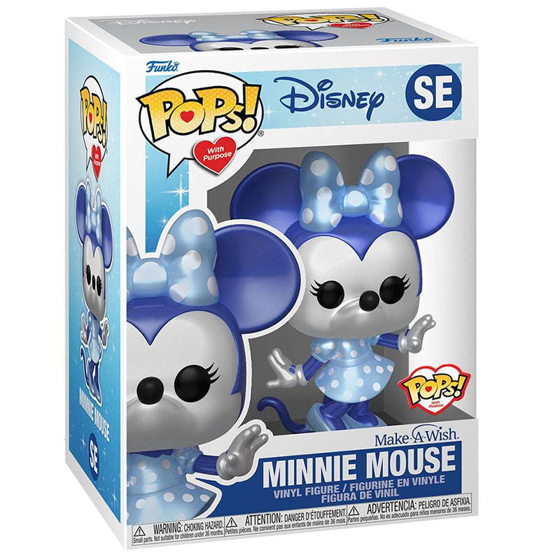 FUNKO POP! DISNEY MAKE A WISH 2022 MINNIE MOUSE METALLIC noSE