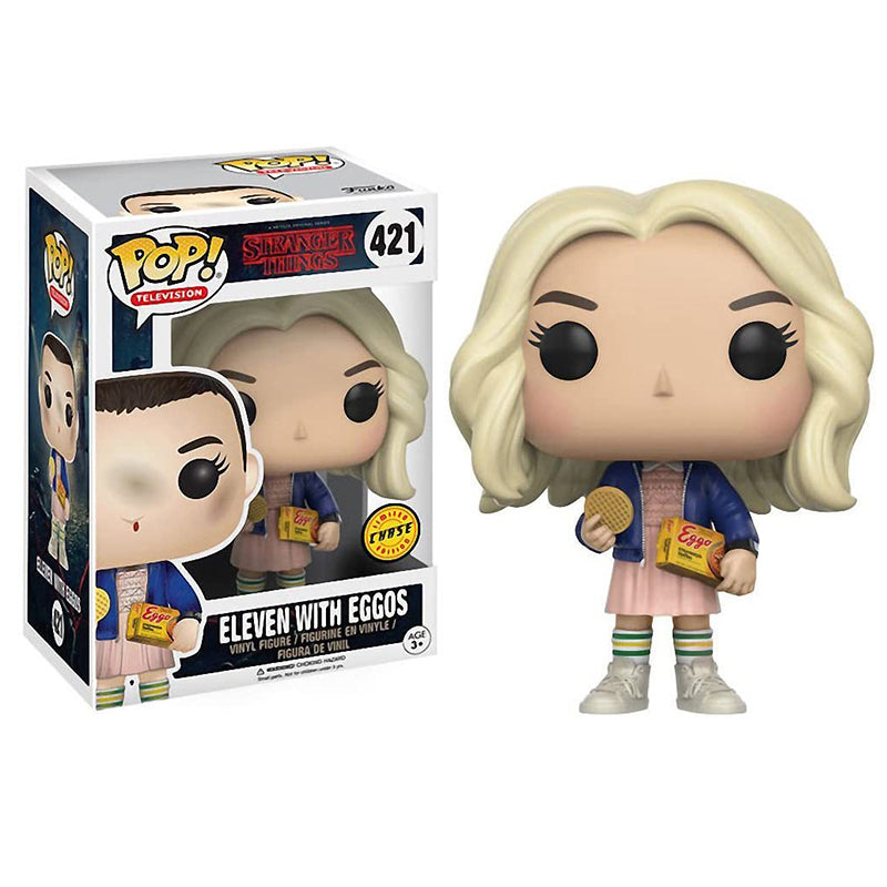 FUNKO POP! TELEVISION STRANGER THINGS ELEVEN WITH EGGOS CHASE EDITION no421