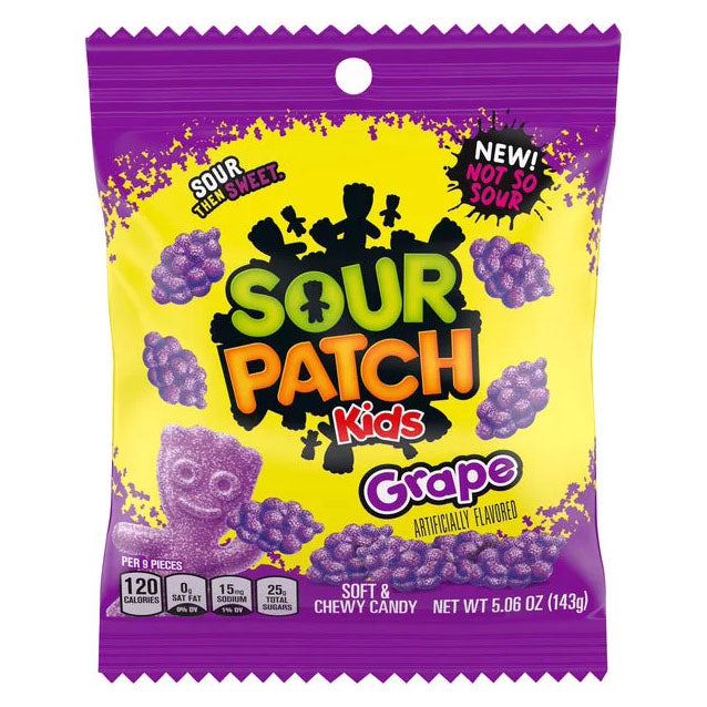 SOUR PATCH KIDS GRAPE 143g