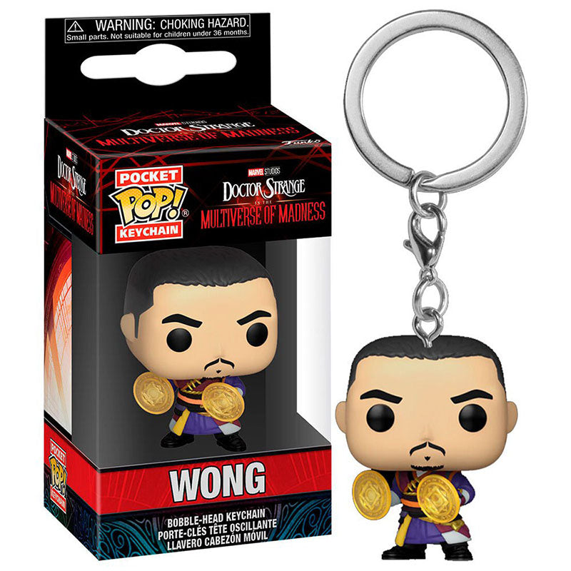 NYCKELRING FUNKO POP! DOCTOR STRANGE MULTIVERSE OF MADNESS WONG
