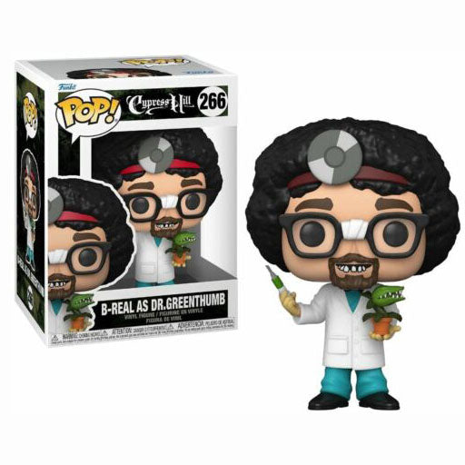 FUNKO POP! ROCKS CYPRESS HILL B-REAL AS DR.GREENTHUMB no266