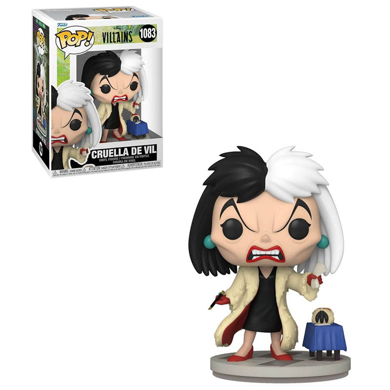 FUNKO POP! DISNEY VILLAINS CRUELLA DE VIL no1083
