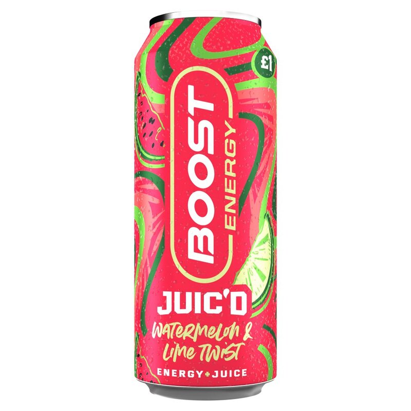 BOOST ENERGY WATERMELON & LIME TWIST 500ml
