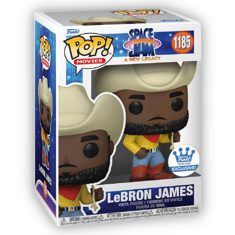 FUNKO POP! MOVIES SPACE JAM A NEW LEGACY LEBRON JAMES AS COWBOY FUNKO EXCLUSIVE no1185