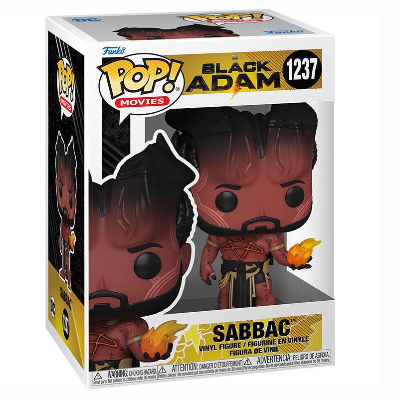 FUNKO POP! MOVIES BLACK ADAM SABBAC no1237