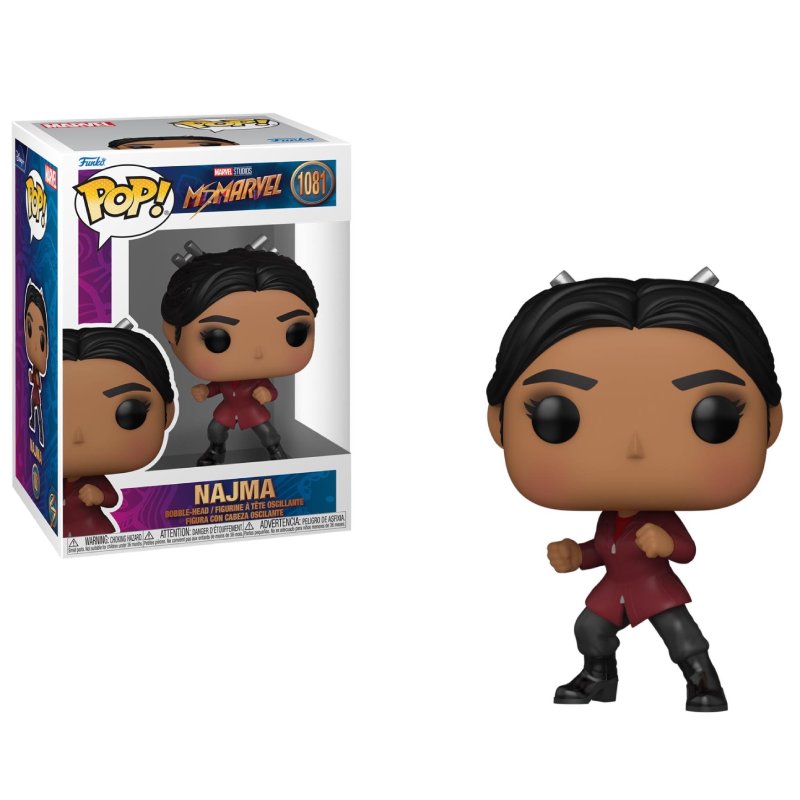 FUNKO POP! MARVEL MS. MARVEL NAJMA no1081