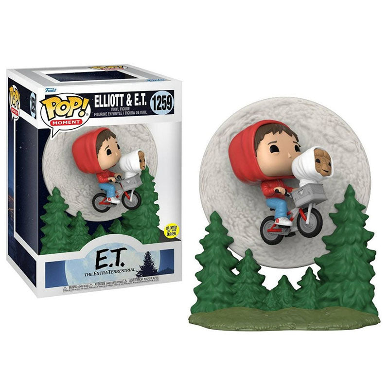 FUNKO POP! MOMENT MOVIES E.T. THE EXTRA TERRESTRIAL ELLIOTT & E.T. GITD no1259