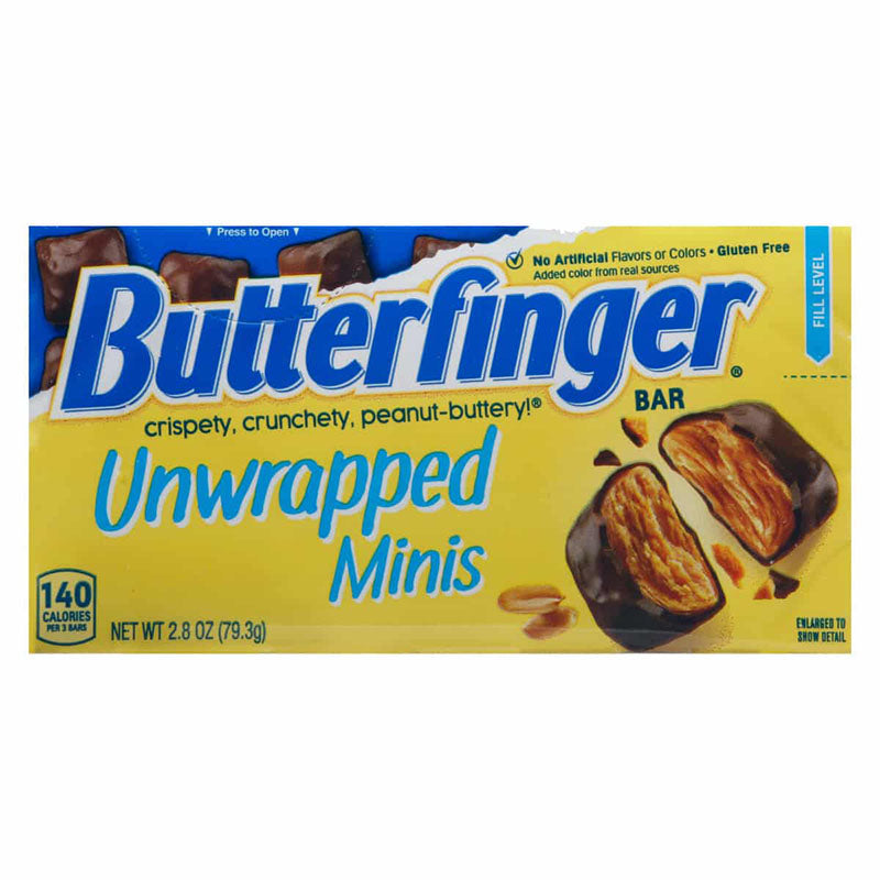 BUTTERFINGER UNWRAPPED MINIS 79,3g