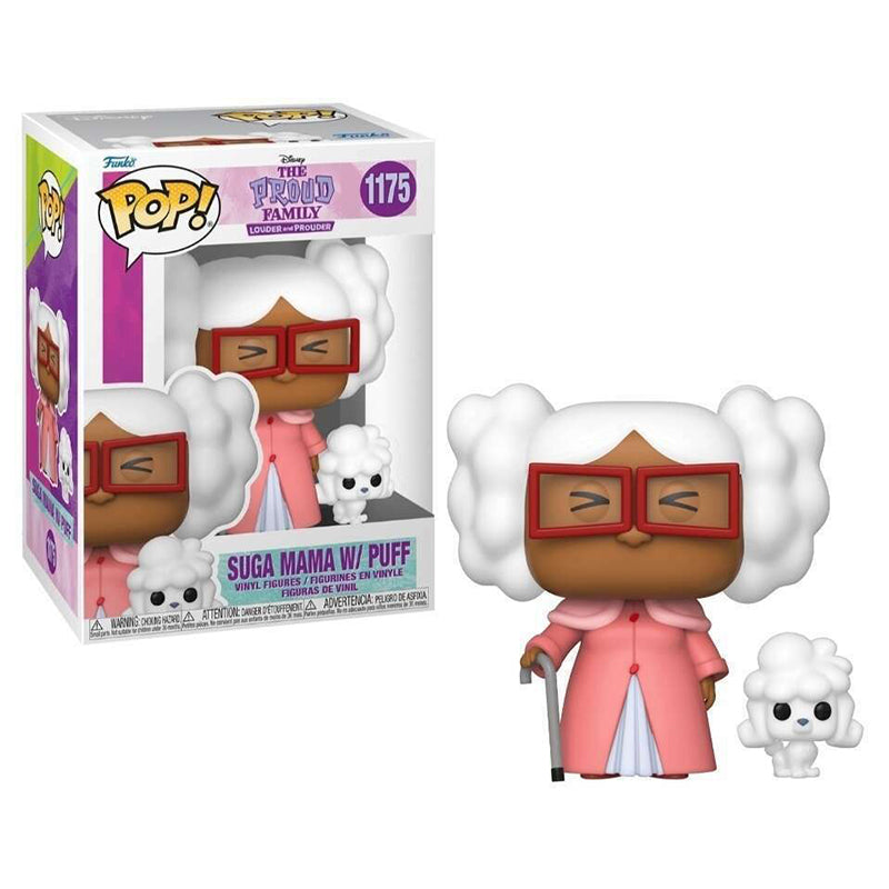 FUNKO POP! DISNEY THE PROUD FAMILY LOUDER AND PROUDER SUGA MAMA WITH PUFF no1175