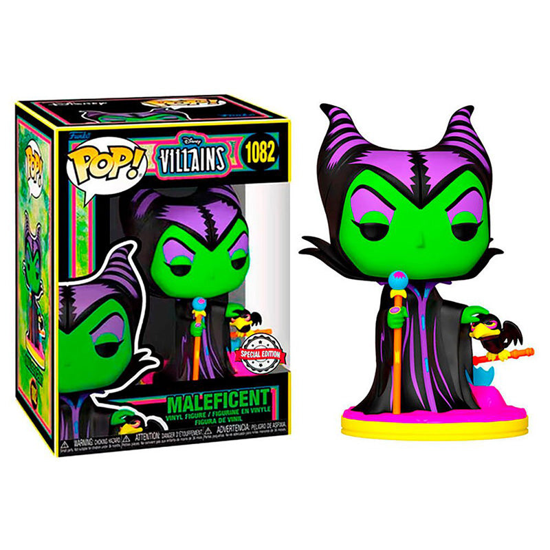FUNKO POP! DISNEY VILLAINS MALEFICENT BLACK LIGHT SPECIAL EDITION no1082