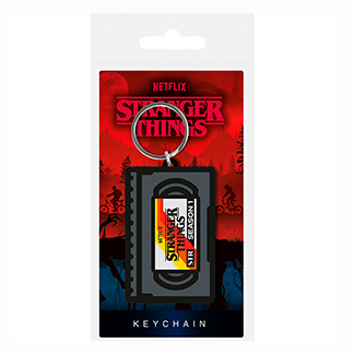 NYCKELRING STRANGER THINGS SEASON 1 VHS
