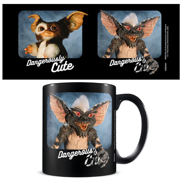 MUG GREMLINS DANGEROUSLY CUTE BLACK