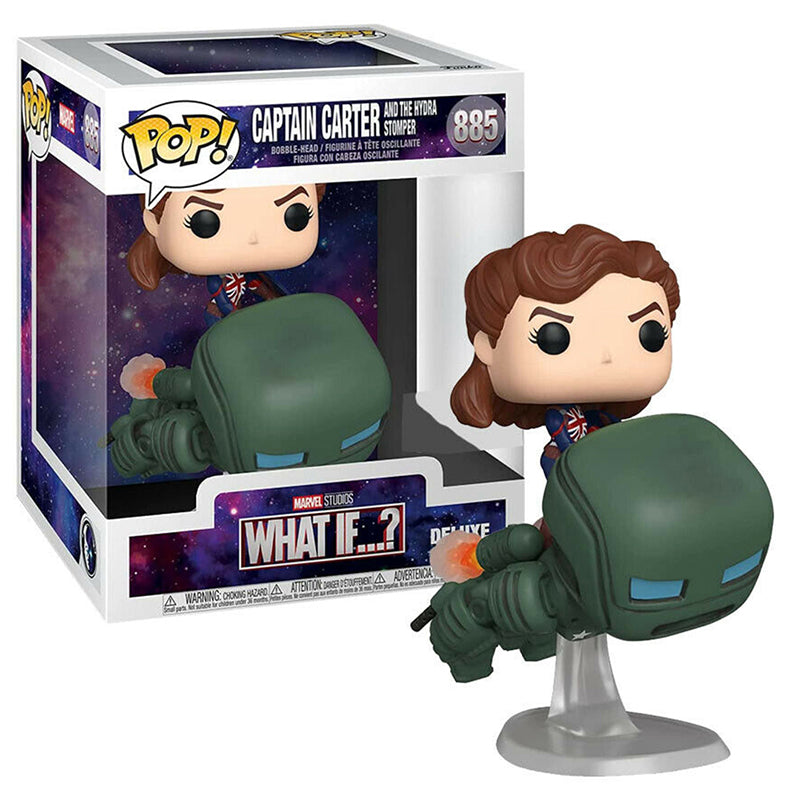 FUNKO POP! DELUXE MARVEL STUDIOS WHAT IF CAPTAIN CARTER AND THE HYDRA STOMPER no885