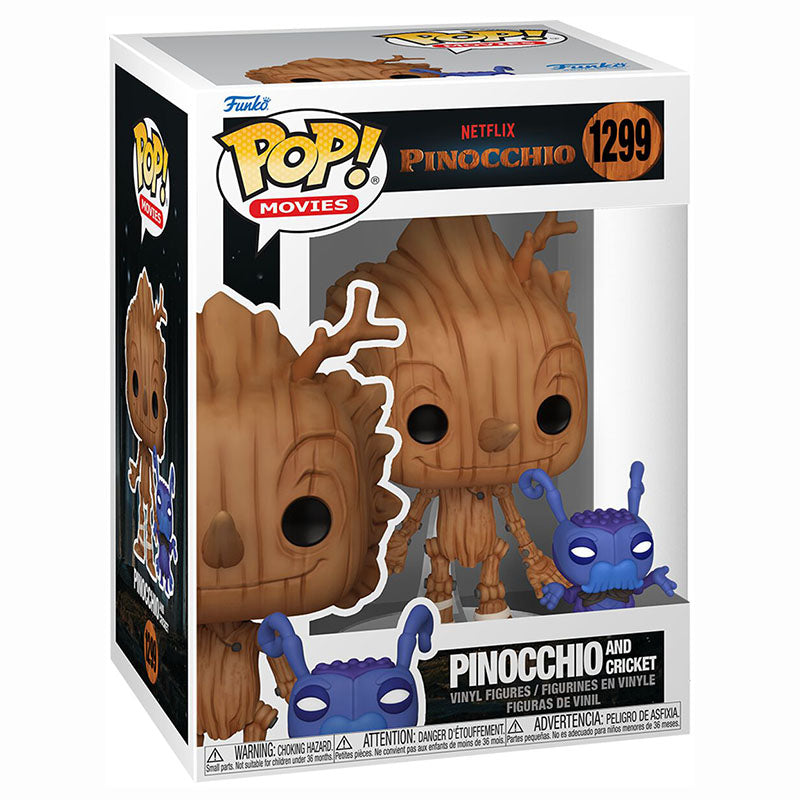 FUNKO POP! MOVIES PINOCCHIO AND CRICKET no1299